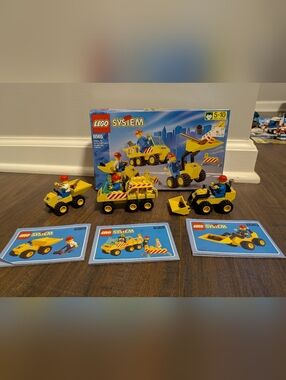 Vintage 90s LEGO 6565 Construction Crew Set